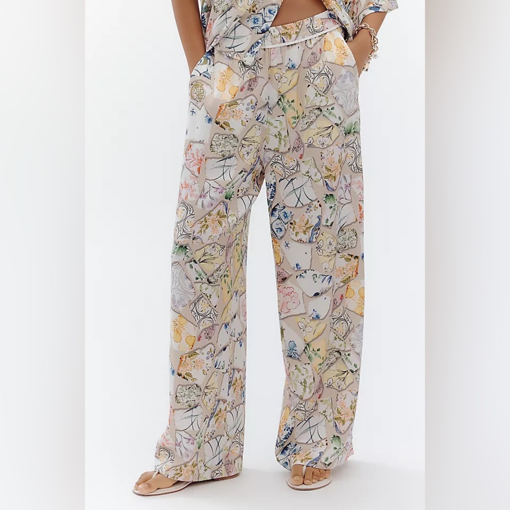 NWT The Brooklin Wide-Leg Pull-On Pants: Printed Edition
Maeve by Anthropologie